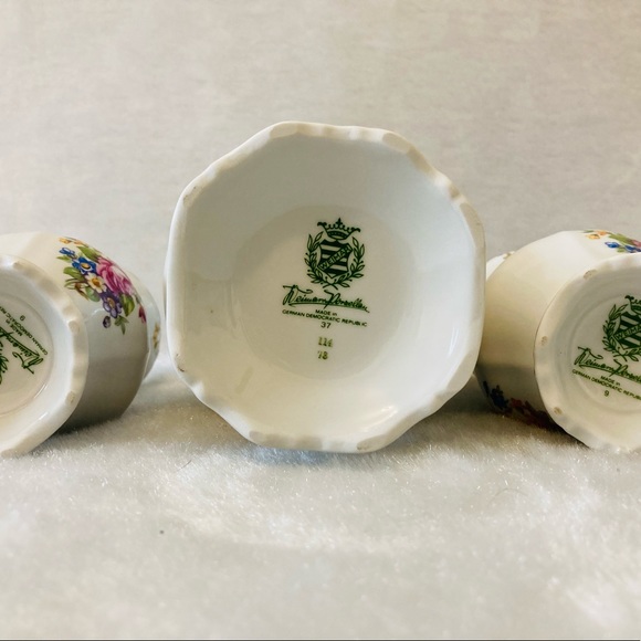 Vintage Weimar Porzellan Bud Vase with Floral Design - Picture 11 of 11